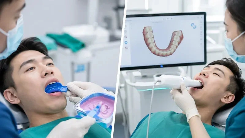 Máy scan 3D thay thế lấy dấu răng truyền thống như thế nào?