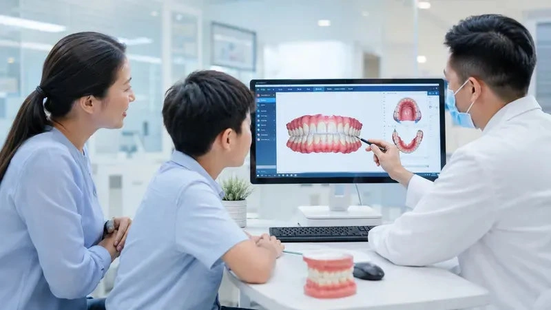 AI trong chỉnh nha: lập kế hoạch, mô phỏng và dự đoán kết quả
